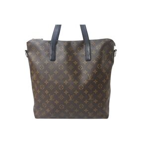 Louis Vuitton Black Tote Macassar Bag Davis Monogram Brown